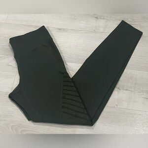 Stylish Olive Green Leggings, Size S